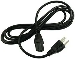 Simco-ION 25-20660 IEC Power Cord with US Plug, 7.6‘