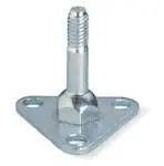 Metro 9993Z Zinc Foot Plate