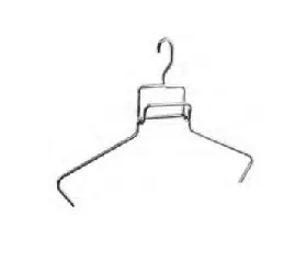 Eagle TPH-C Chrome 2-Piece Hanger