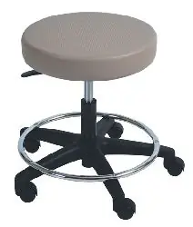 UMF Medical 6743 Ultra Comfort Lab Stool with Footring - Vinyl