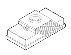 CleanPro® Side-Load pre filter Frame with 12" Duct Collar