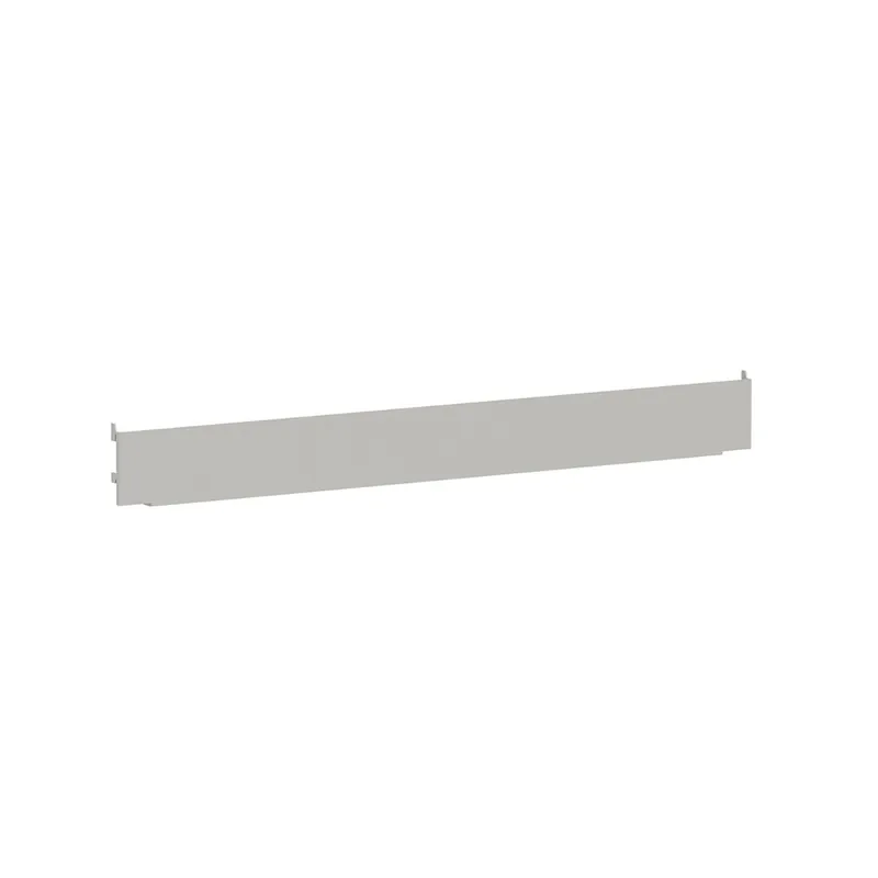 Arlink 8468 Steel Back Stop for 8000 Series Workstations, 72" x 3"
