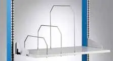 Arlink 4172 Wire Shelf Divider for Variable Angle Shelves, 24" x 6"