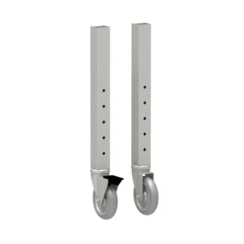 Arlink 7M2000 6" Adjustable Height Caster Kit for 7000 Series, includes (2) Swivel & (2) Locking, 5"