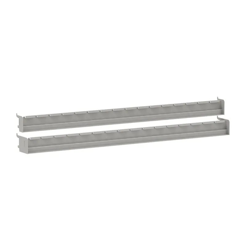 Arlink 8475 Heavy-Duty Tilting Parts Bin Rail, 2" x 60"