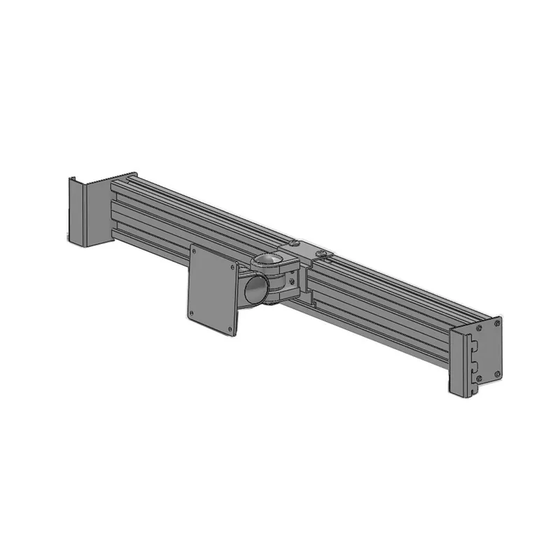 Arlink 4072 Monitor Mounting Rail with Knuckle, 48"