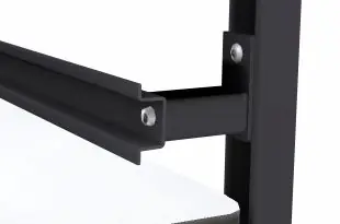 Production Basics 8308 Bin Rail Extension, 3"
