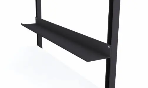 Production Basics 8494 Tool Shelf & Bin Rail Combination, 72"