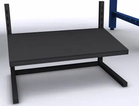 Production Basics 8659 Freestanding Adjustable Footrest