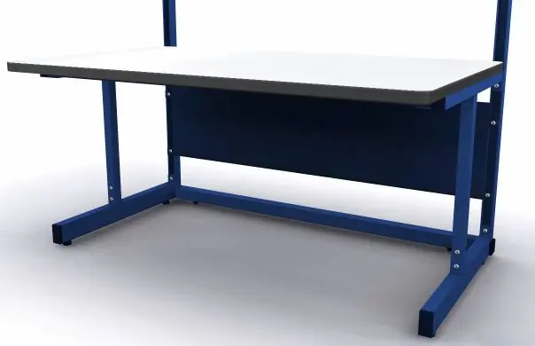 Production Basics 8715 Modesty Panel for C-Leg Workbenches, 16" x 72"