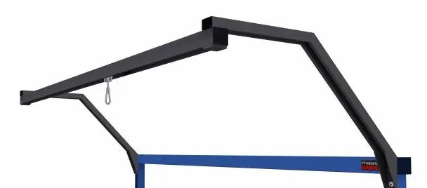 Production Basics 8346 Tool Trolley System with One Trolley, 72"