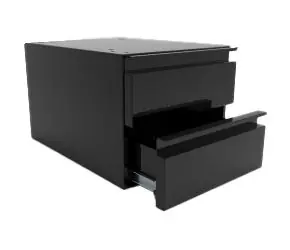 Production Basics 8614 Drawer Unit with (2) 6" Drawers for RTW Series Workbenches