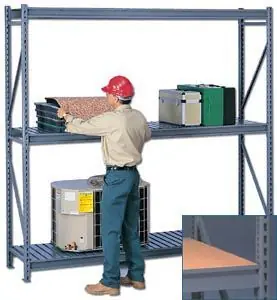 Tennsco BU-7224P Particle Board Storage Shelf, 24" x 72"