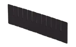 LEWISBins DV1750-XL Conductive Vertical Divider for Divider Boxes, Black, 4.4" Tall