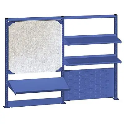 Lista XSSMNX-72/3030 Nexus Accessory System Kit for 72" Worksurfaces, 62.75" x 48"