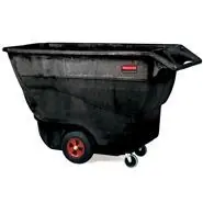 Rubbermaid 9T15 Foam Molded Tilt Truck, Black, 33.5" x 70.75" x 42.25"