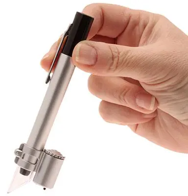 Aven 26800C-551 Pen Type Microscope with LED Light, 50x