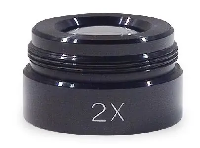 Scienscope MZ7A-LA-20 MZ7 Objective Lens, 2x