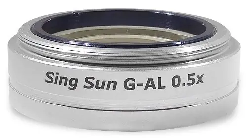 Scienscope NZ-LA-05 NZ-Series Objective Lens, 0.5x