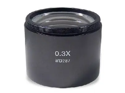 Scienscope SZ-LA-03 SSZ-Series Objective Lens, 0.3x