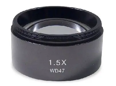 Scienscope SZ-LA-15 SSZ/SSZ-II-Series Objective Lens, 1.5x