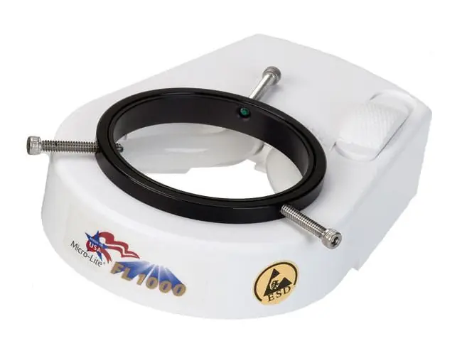 OC White FL1000 Micro-Lite® Fluorescent Ring Light, 120V