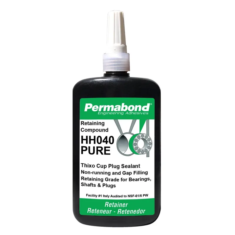 Permabond HH040 Pure Anaerobic Retaining Compound, Clear, 250ml Bottle