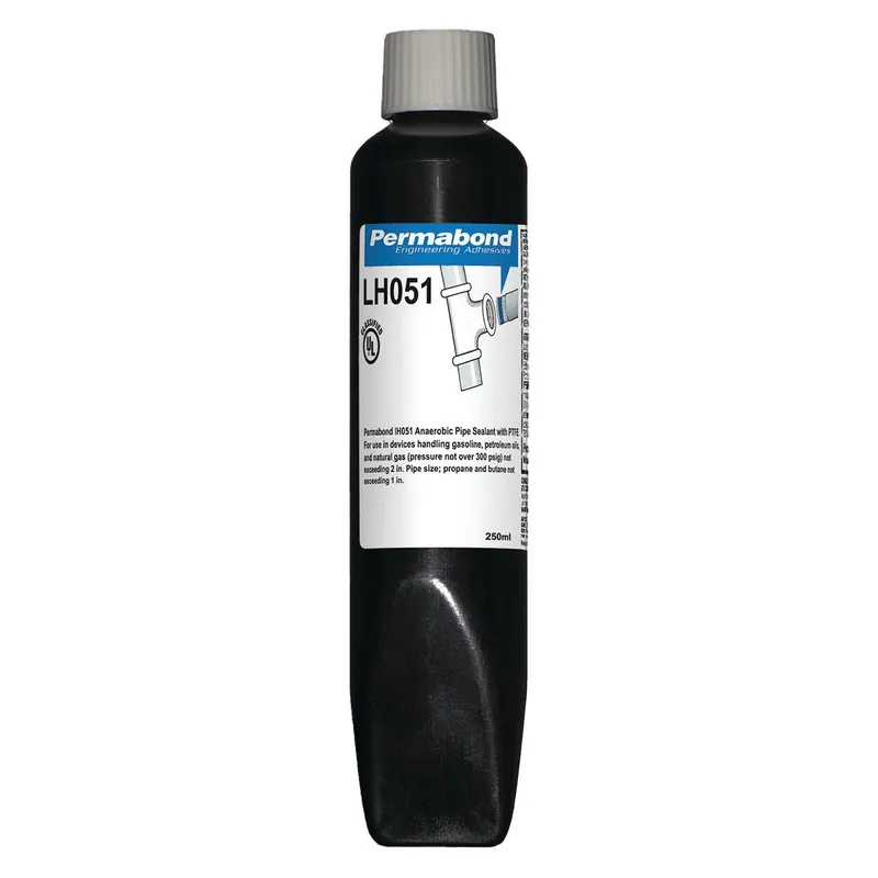 Permabond LH051 Automatic Dispensing Anaerobic Thread Sealant, White, 250ml Tube