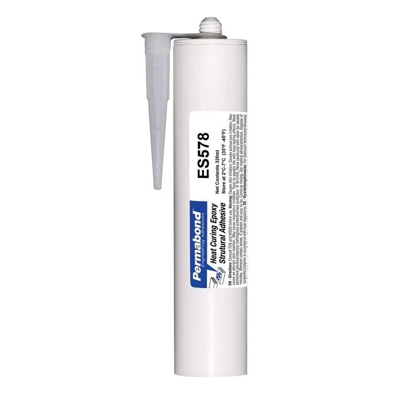 Permabond ES578 Insulating Single-Part Epoxy, Black, 320ml Cartridge