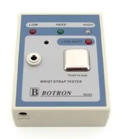 Botron B8203 Portable Touch Button Wrist Strap Tester