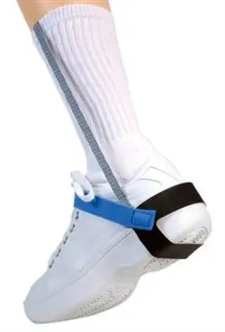 SCS HGC1M-N72-BLU Wide Sole Cup-Style Heel Grounder, 1 MegOhm Resistor, Blue