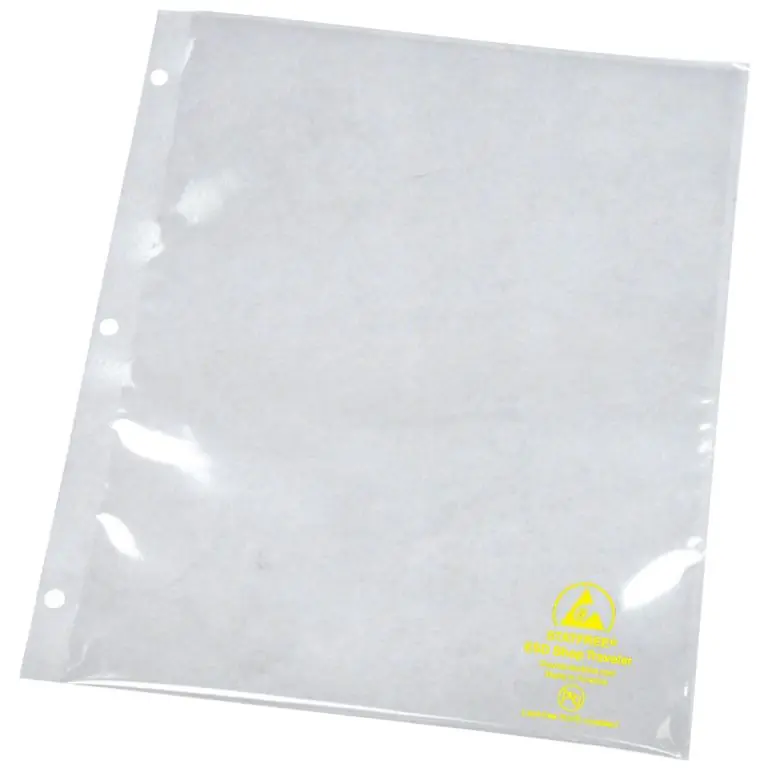 Desco 07473 RoHS Lead-Free Anti-Static Shop Travelers, 8.75" x 11.25"
