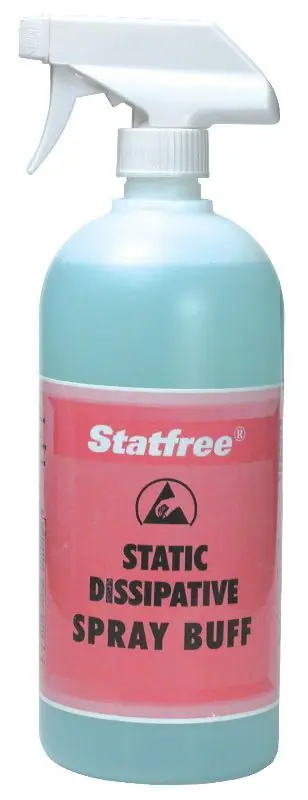 Desco 81050 Statfree Spray Buff, 1 Quart Bottle