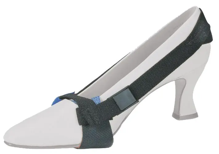 Desco 17222 Premium Hook & Loop Toe Grounder, 1 MegOhm Resistor