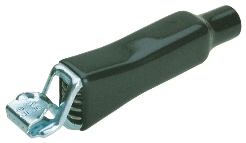 Desco 09750 Gound Point Adapters, Large Bulldog Clip with Banana Jack