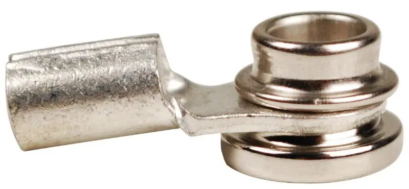 Desco 09782 Gound Point Adapters, Stacking Snap Banana Jack, 10mm Snap & 10mm Socket