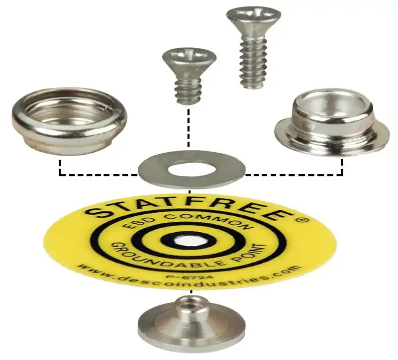 Desco 09864 Universal Snap Kit, 10mm