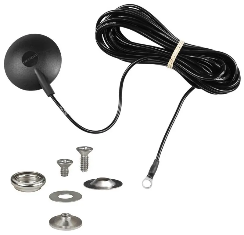 Desco 14234 Floor & Worksurface Ground Cord with Resistor, 10mm Stud & Snap Kit, 15‘