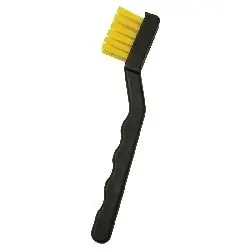 Menda 35688 Cleaning Brush with Dissipative Nylon Bristles & Long Conductive Polypropylene Handle, 6" OAL