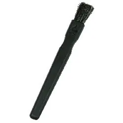 Menda 35694 Cleaning Brush with Conductive Nylon & Hog Hair Bristles, & Flat Conductive Polypropylene Handle, 5.25" OAL