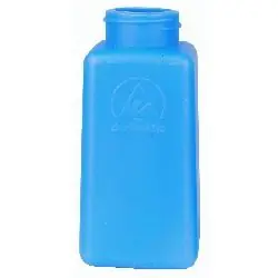 Menda 35262 durAstatic® Dissipative HDPE Bottle, Blue, 8 oz.