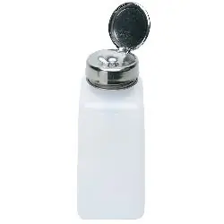 Menda 35312 HDPE One-Touch Bottle, Translucent, 8 oz.