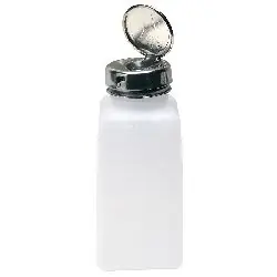 Menda 35704 HDPE Take-Along Locking Bottle, Translucent, 8 oz.