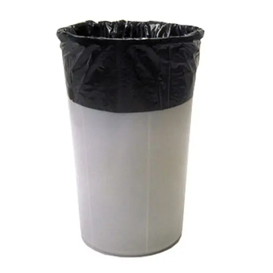 Static Solutions DB-1622 Anti-Static Waste Basket, Black