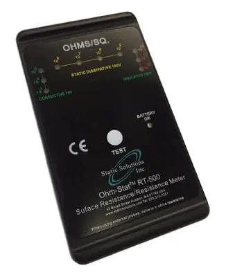 Static Solutions RT-500 Resistivity Tester with LED Display