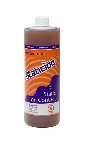 ACL 3000Q Staticide Original Concentrate, 1 Quart Bottle