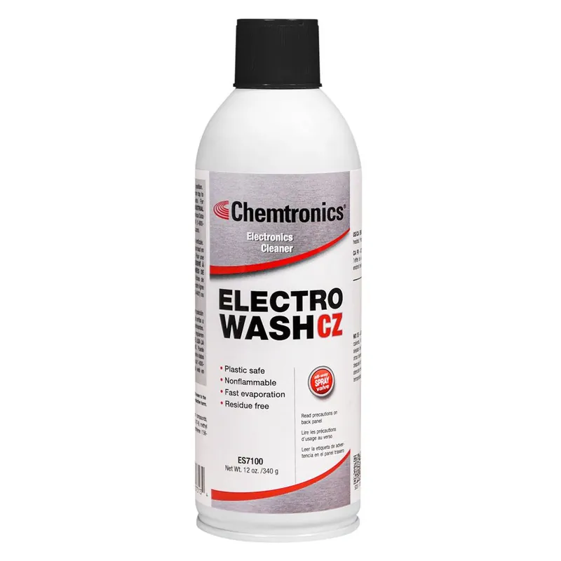 Chemtronics ES7100 Electro-Wash CZ Precision Cleaner, 12 oz. Can