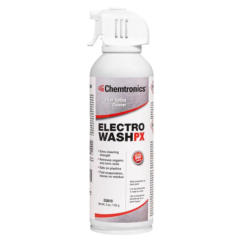 Chemtronics ES810 Electro-Wash PX Fiber-Optic Cleaner, 5 oz. Can