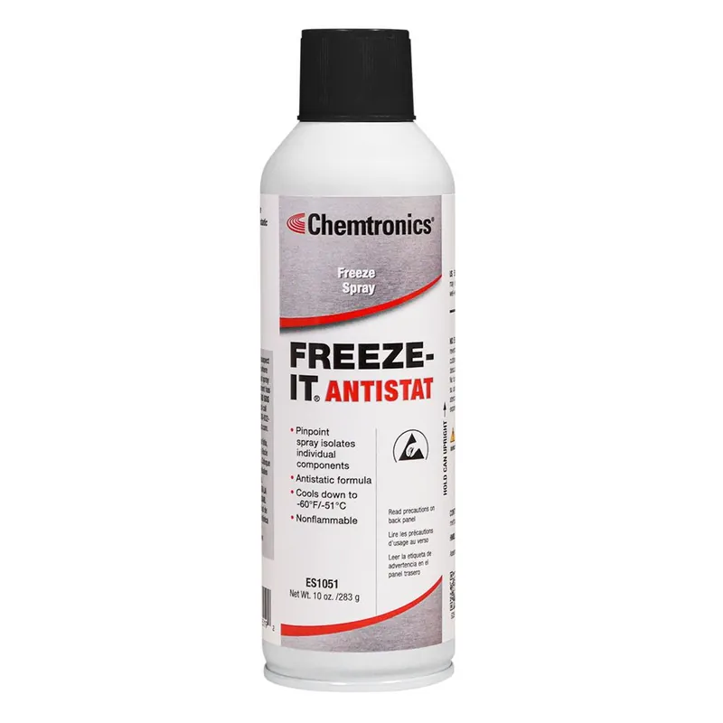 Chemtronics ES1051 Freez-It Antistat Freeze Spray, 10 oz. Can