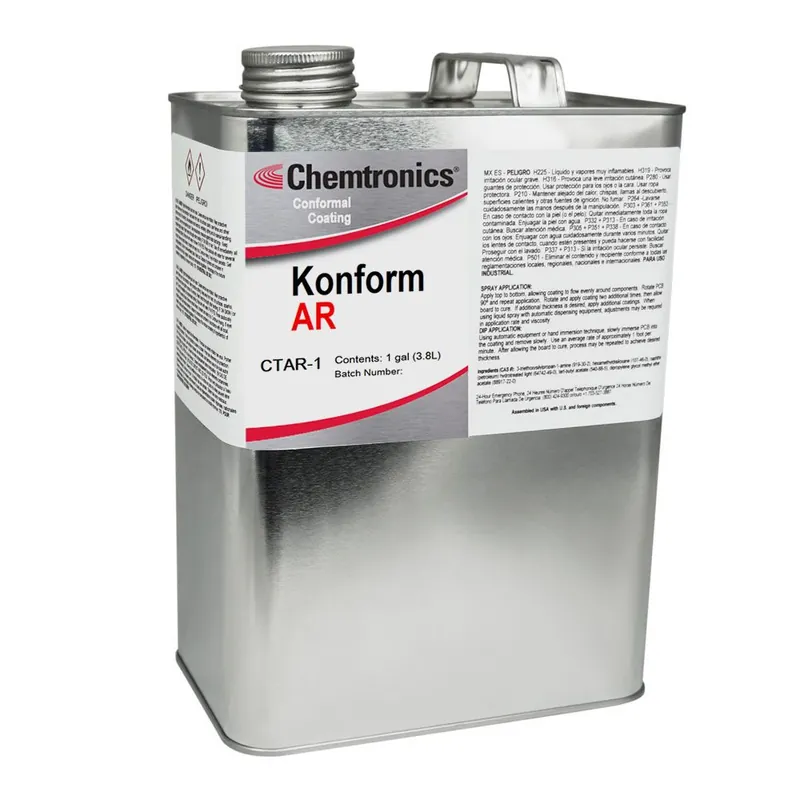 Chemtronics CTAR-1 Konform AR Acrylic Conformal Coating, 1 Gallon